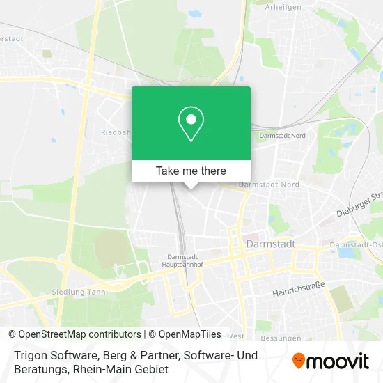 Trigon Software, Berg & Partner, Software- Und Beratungs map