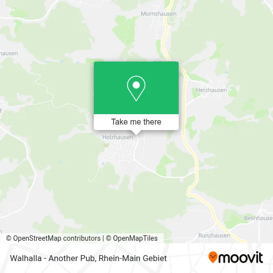 Walhalla - Another Pub map
