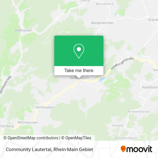 Community Lautertal map