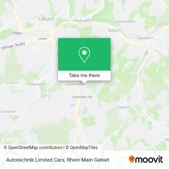Autotechnik Limited Cars map