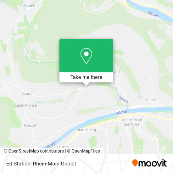Ed Station map