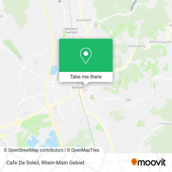 Cafe De Soleil map