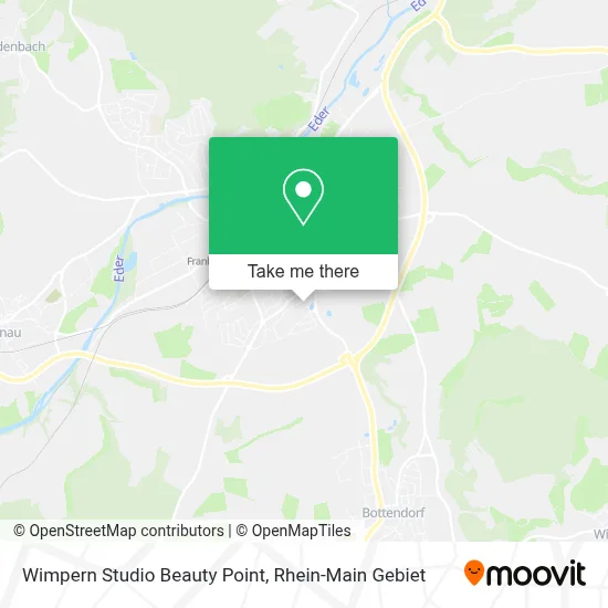 Wimpern Studio Beauty Point map