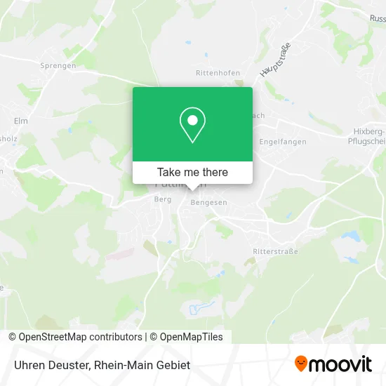 Uhren Deuster map