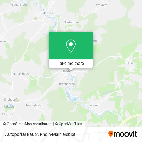 Autoportal Bauer map