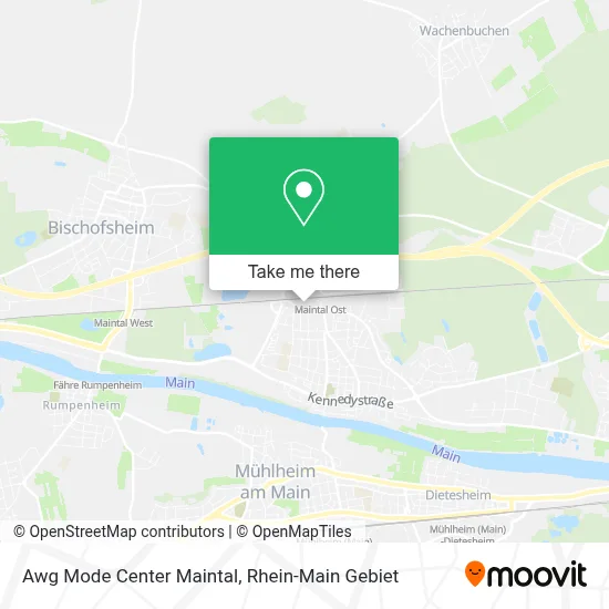Awg Mode Center Maintal map