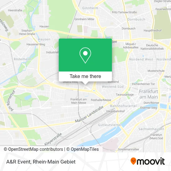 A&R Event map