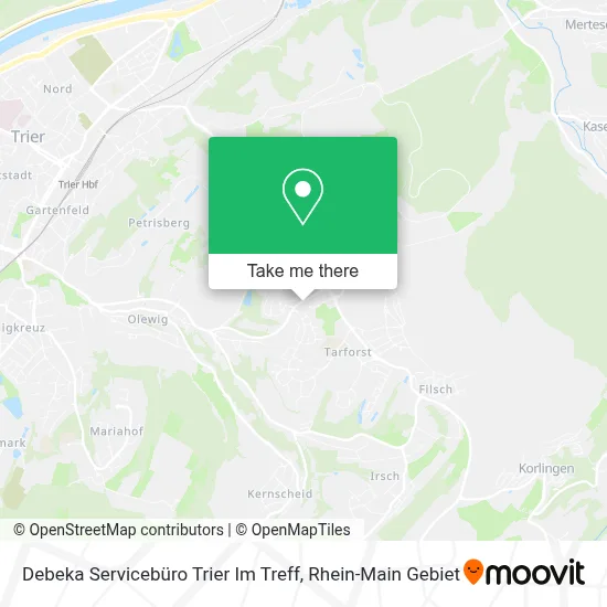 Debeka Servicebüro Trier Im Treff map