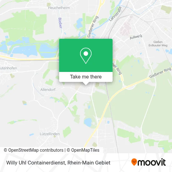 Willy Uhl Containerdienst map
