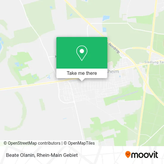 Beate Olanin map