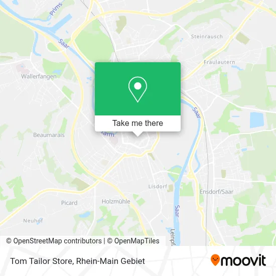 Tom Tailor Store map