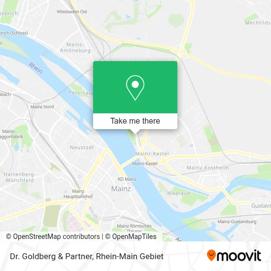Dr. Goldberg & Partner map