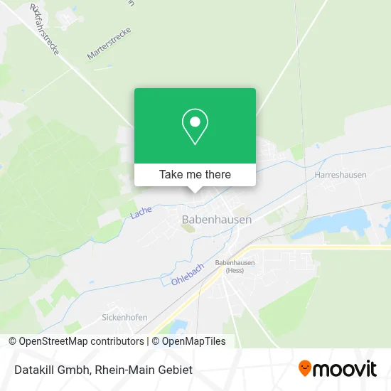 Datakill Gmbh map