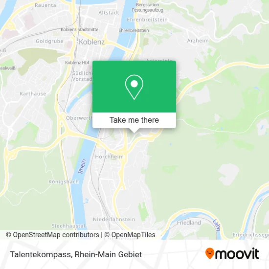 Talentekompass map