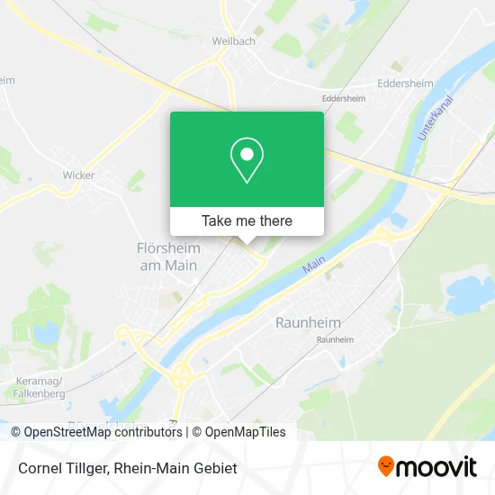 Cornel Tillger map