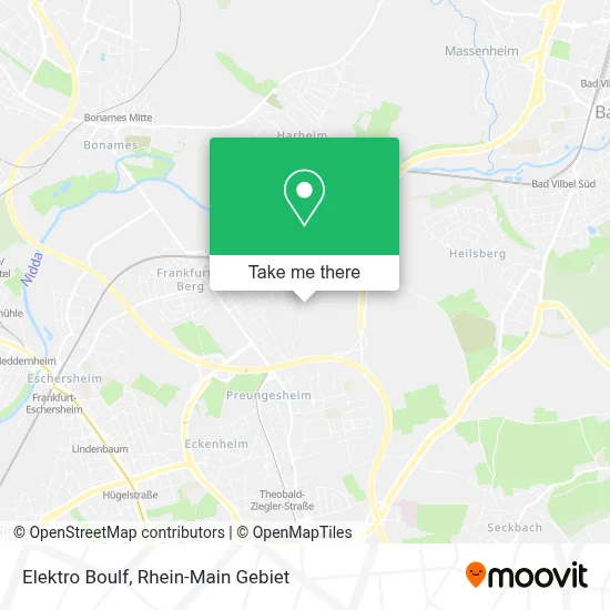 Elektro Boulf map