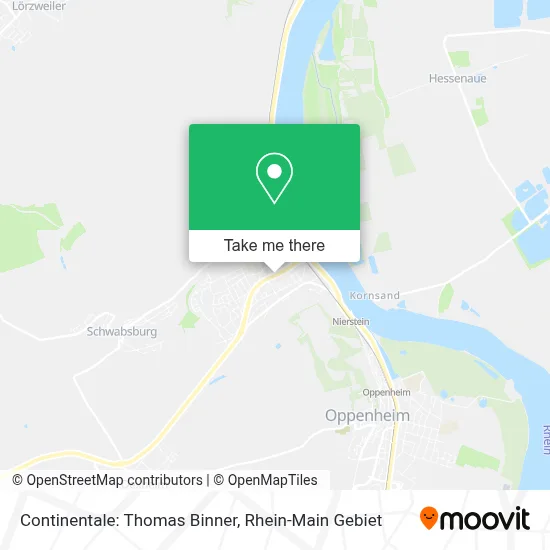 Continentale: Thomas Binner map