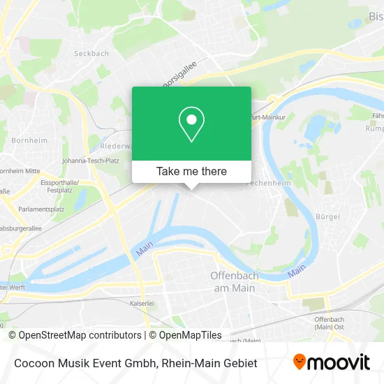 Cocoon Musik Event Gmbh map