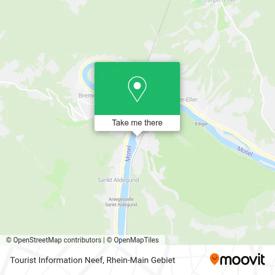 Tourist Information Neef map