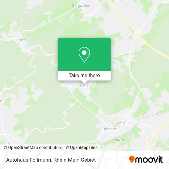 Autohaus Follmann map