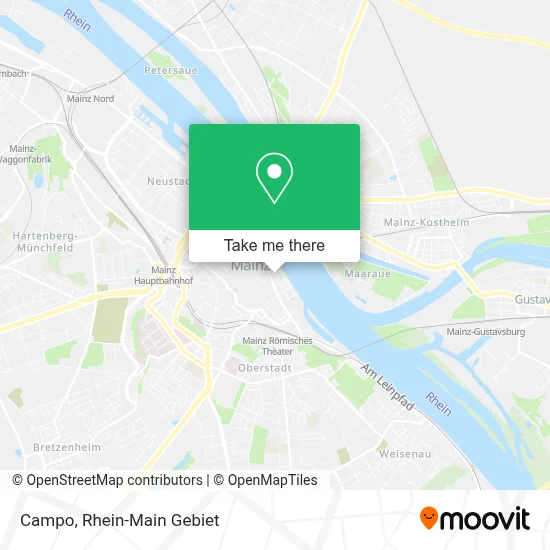 Campo map