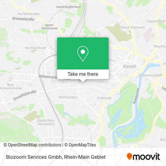 Biozoom Services Gmbh map