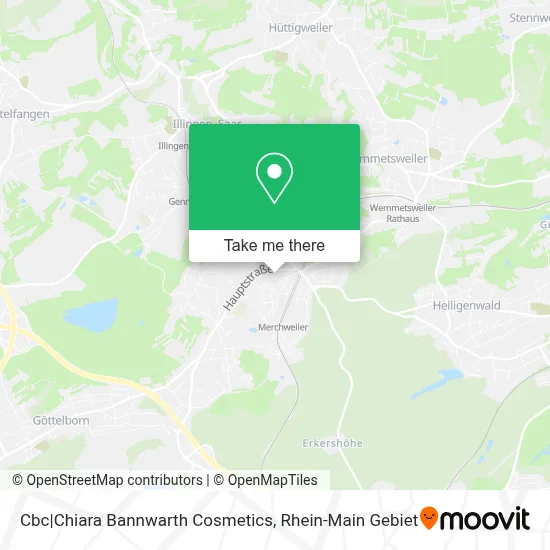 Cbc|Chiara Bannwarth Cosmetics map