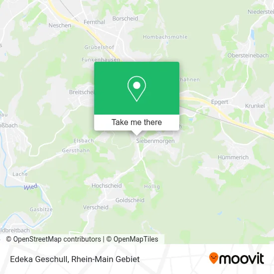 Edeka Geschull map