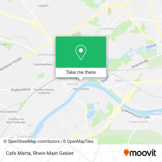 Cafe Marta map