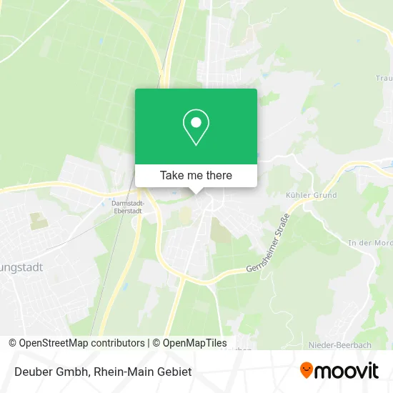 Deuber Gmbh map