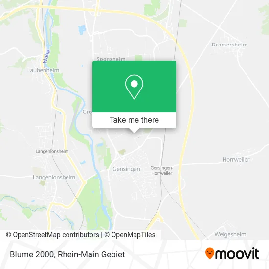Blume 2000 map