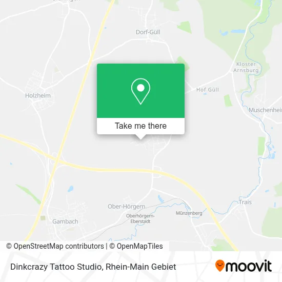 Dinkcrazy Tattoo Studio map