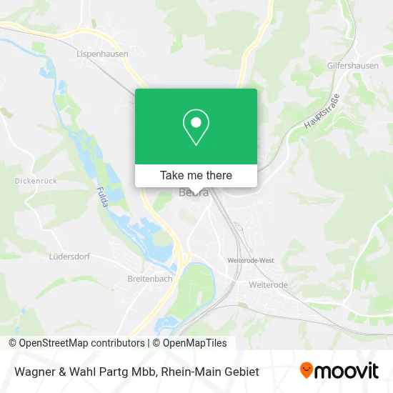 Wagner & Wahl Partg Mbb map