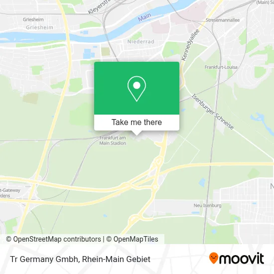 Tr Germany Gmbh map
