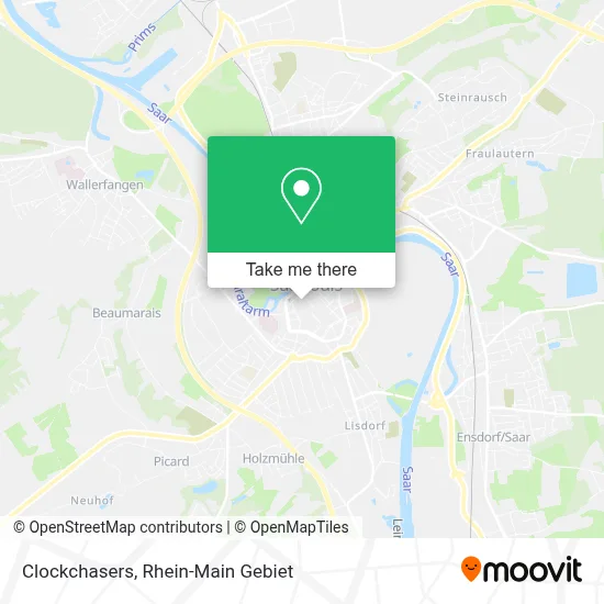 Clockchasers map