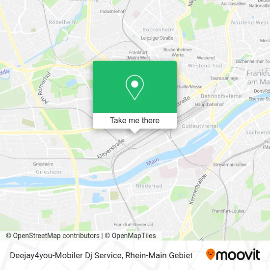 Deejay4you-Mobiler Dj Service map