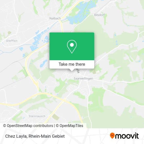Chez Layla map