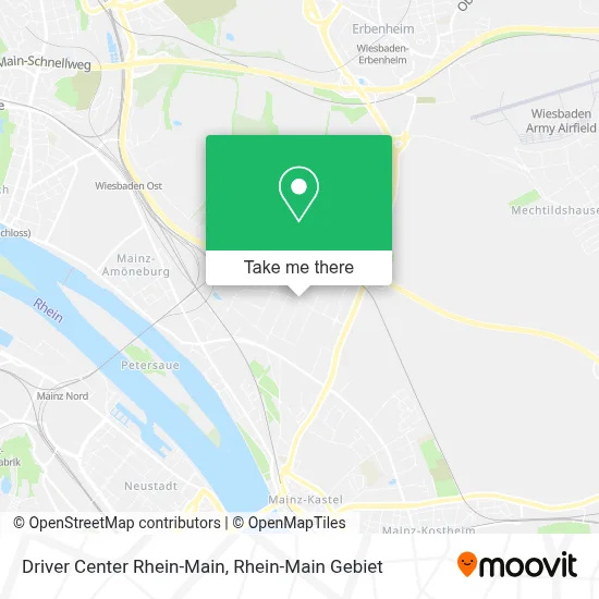 Driver Center Rhein-Main map