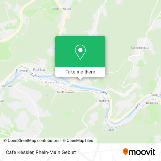 Cafe Kessler map