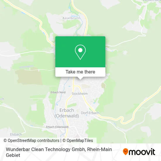 Wunderbar Clean Technology Gmbh map