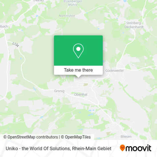 Uniko - the World Of Solutions map