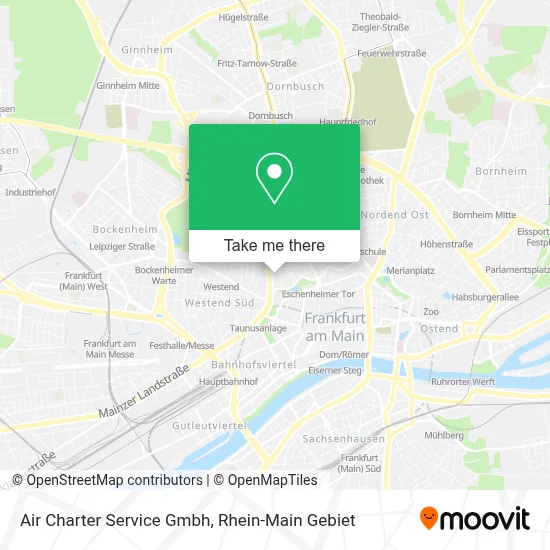 Air Charter Service Gmbh map