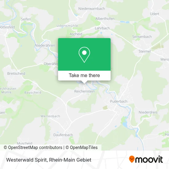 Westerwald Spirit map