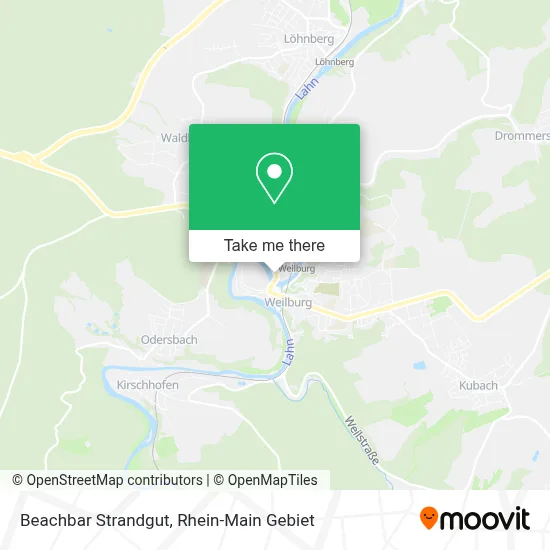 Beachbar Strandgut map