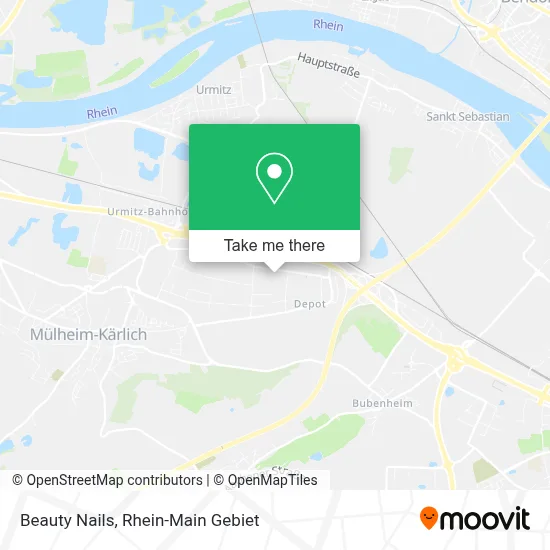 Beauty Nails map