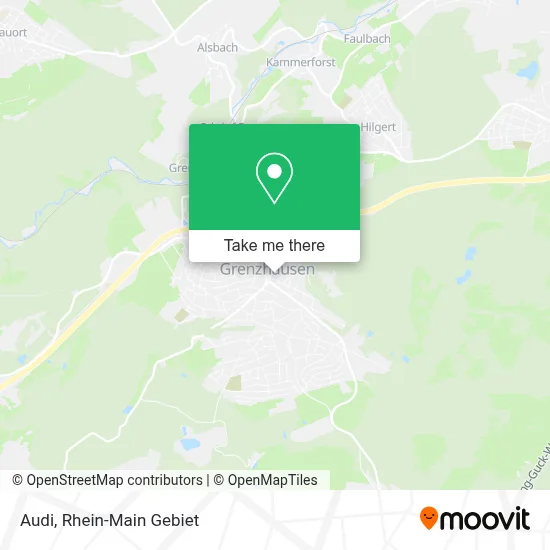 Audi map