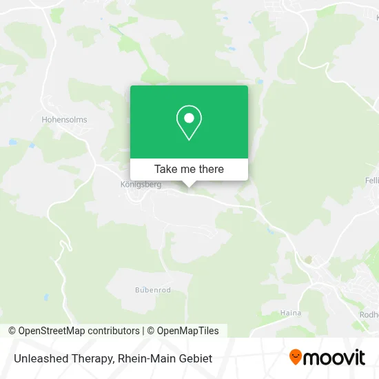 Unleashed Therapy map