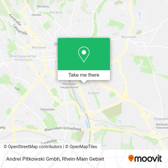Andrei Pitkowski Gmbh map