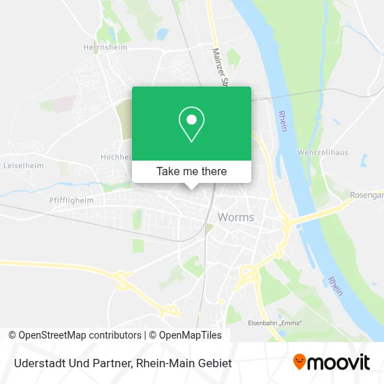 Uderstadt Und Partner map
