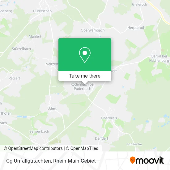 Cg Unfallgutachten map